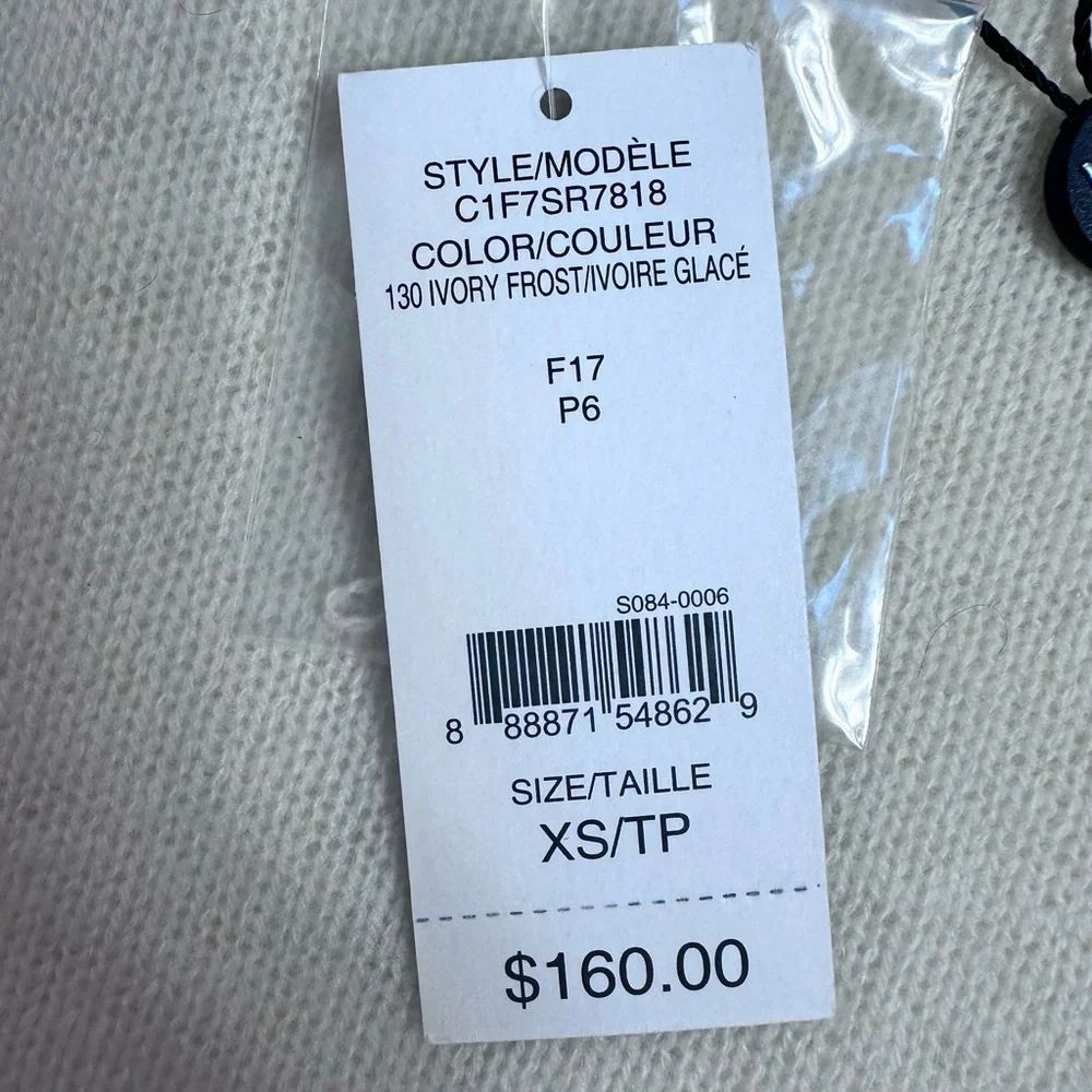 LORD & TAYLOR CASHMERE Short sleeves‎ Sweater Size XSMALL